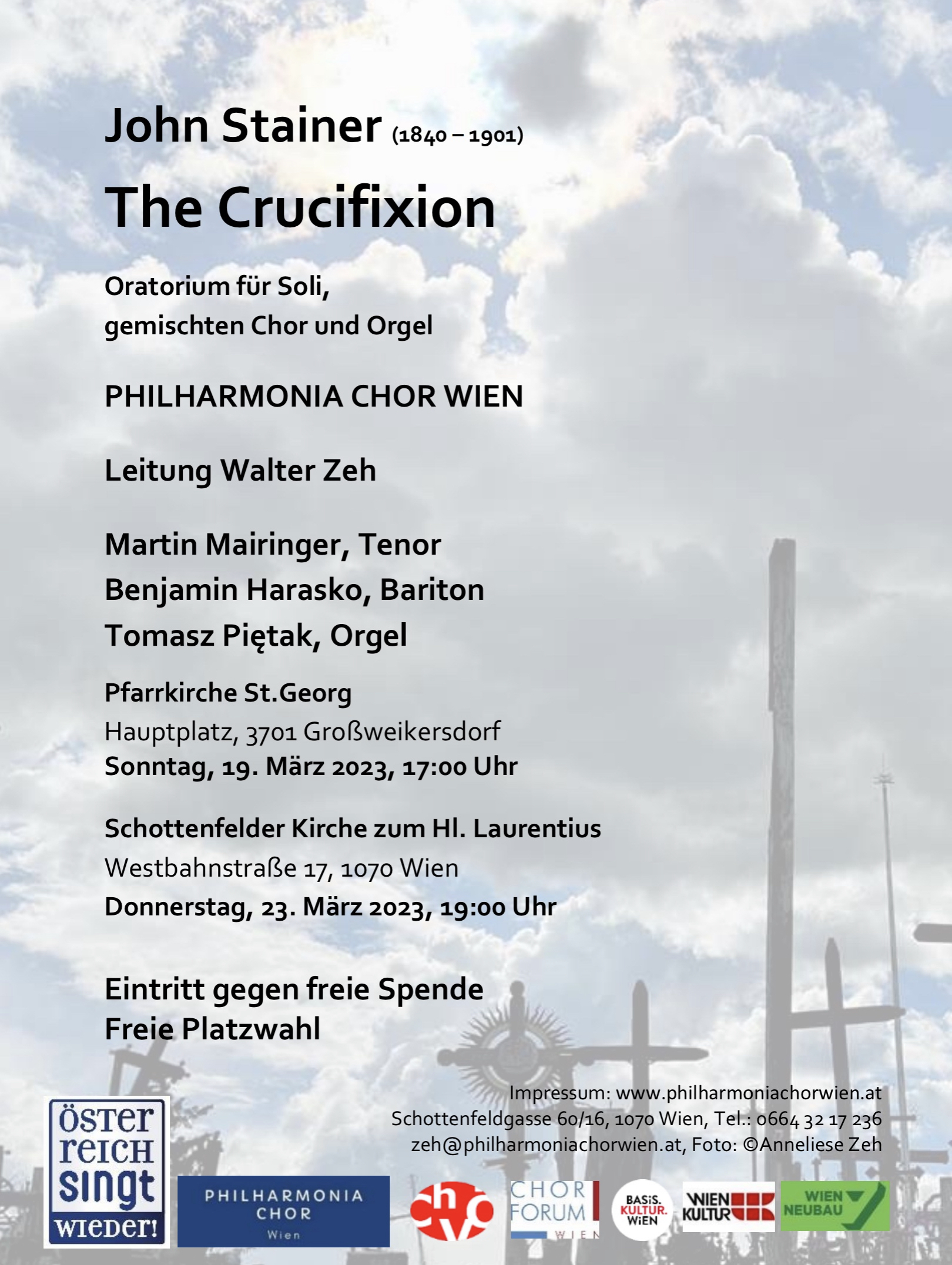 Einladung Crucifixion 2023