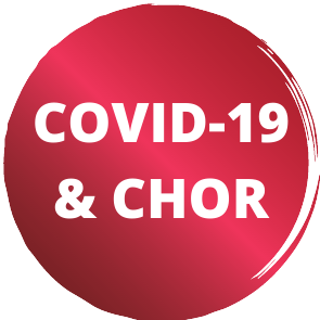 Kreis rot COVID 19 4