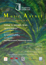 Liedertafel Seekirchen Music Avenue Konzert Mai 2023 web