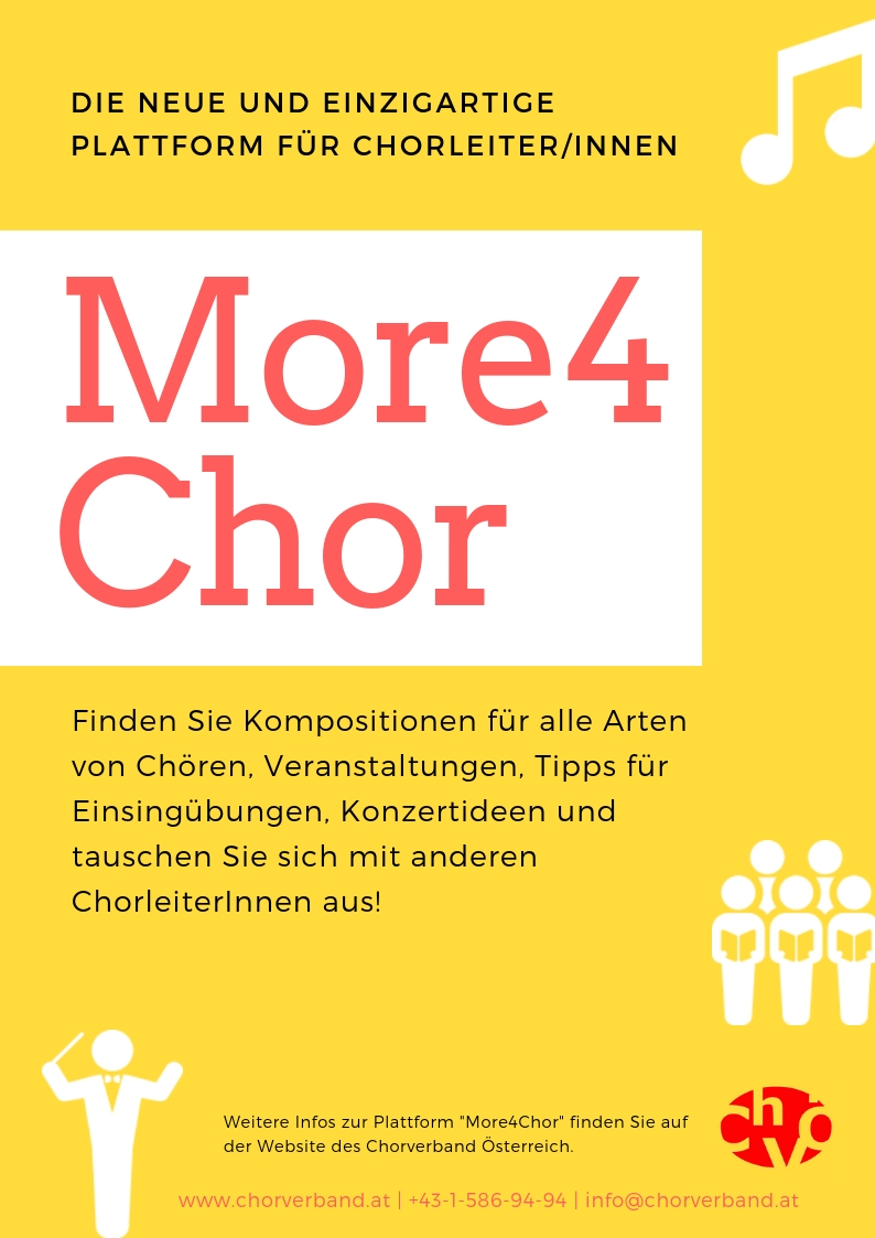 More4Chor Flyer