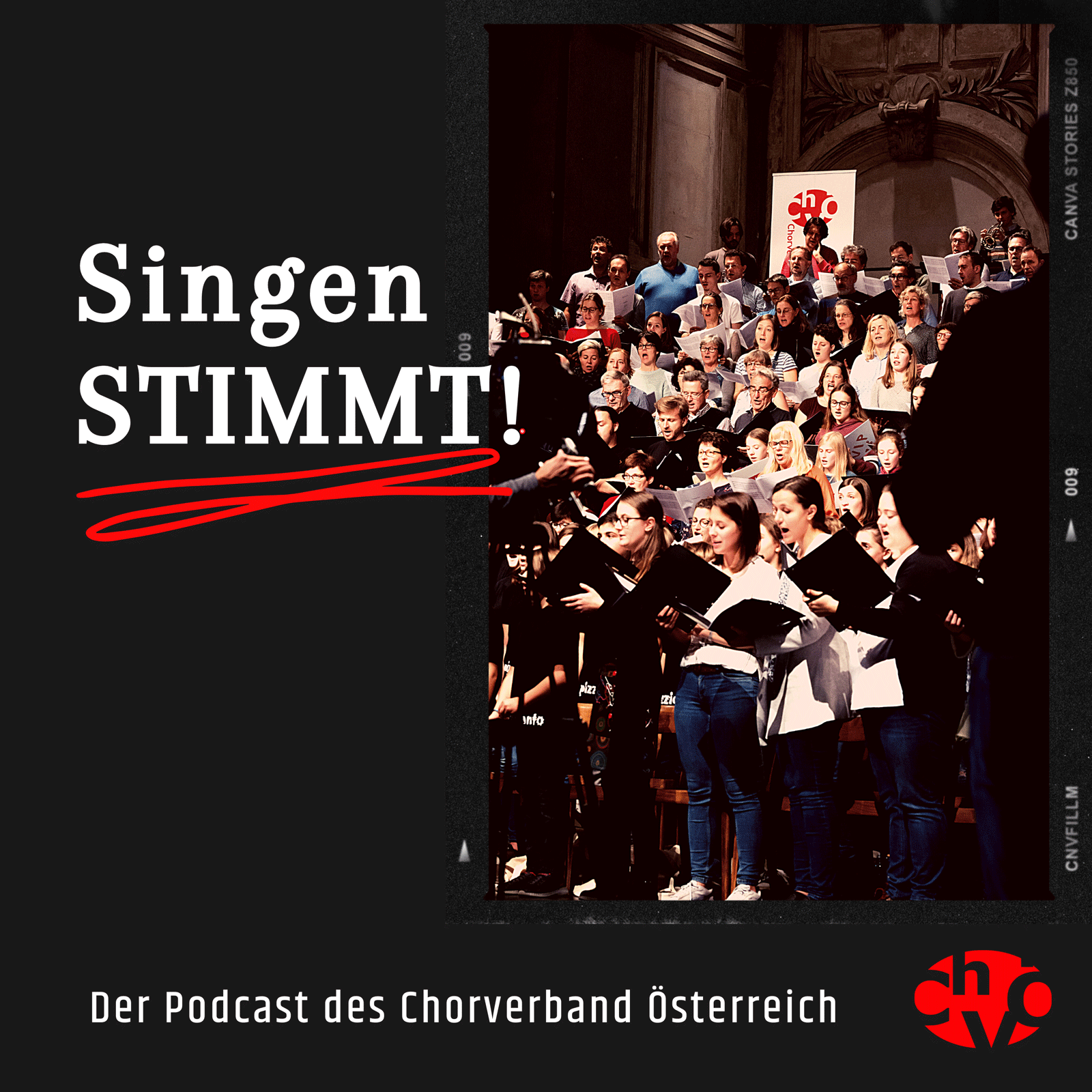 Podcast Cover Singen STIMMT