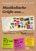 Postchor Graz Plakat SW web