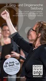 Sing und Dirigierwoche Strobl